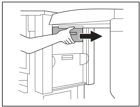 KONICA MINOLTA CF3102P - Pour vider le recipient des confettis de perforation - 2