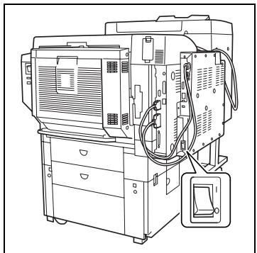 KONICA MINOLTA CF3102P - Pour allumer l'imprimante - 2