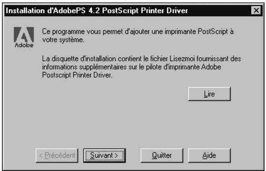KONICA MINOLTA FIERY X2 FOR CF900 - Configuration de l'impression PostScript avec Windows 95 - 1