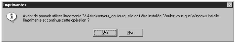 KONICA MINOLTA FIERY X2 FOR CF900 - POUR CONFIGURER L'IMPRESSION SOUS IPX (NOVELL) AVEC WINDOWS NT 4.0 : - 2