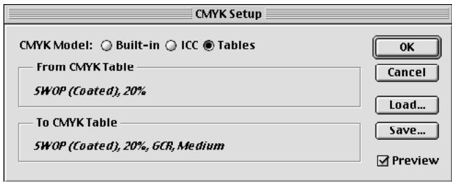 KONICA MINOLTA FIERY X2 FOR CF900 - POUR CHARGER LES TABLES DE SEPARATION SOUS PHOTOSHOP 4.0 : - 3