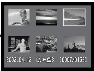 KONICA MINOLTA DIMAGE XI - Touche Affichage - mode Lecture - 2
