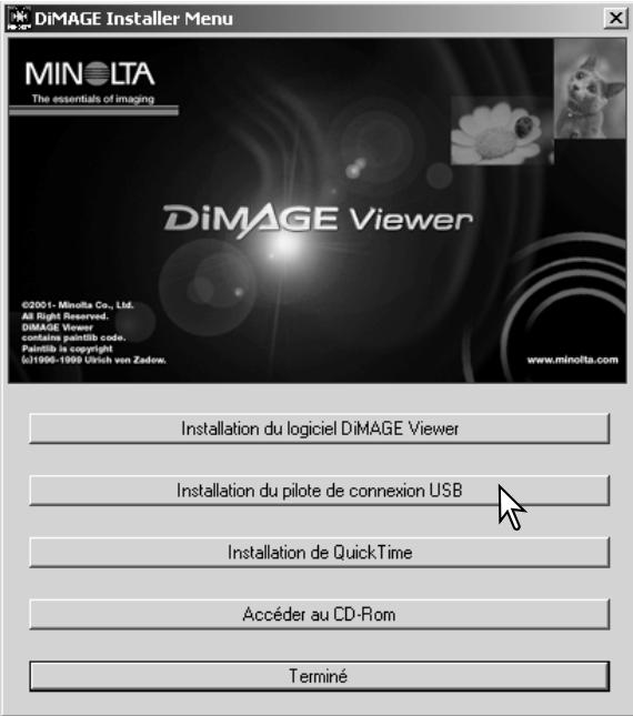 KONICA MINOLTA DIMAGE XI - Installation automatique - 1