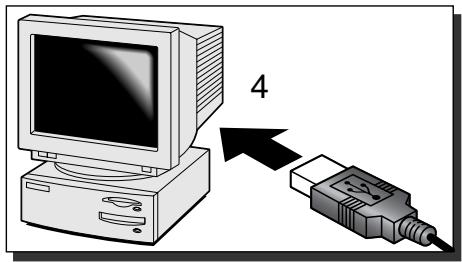 KONICA MINOLTA DIMAGE XI - Connexion de l'appareil photo à un ordinateur - 1