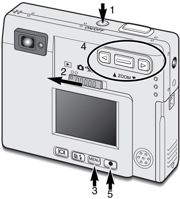 KONICA MINOLTA DIMAGE XI - Réglage de la date et de l'heure - 1