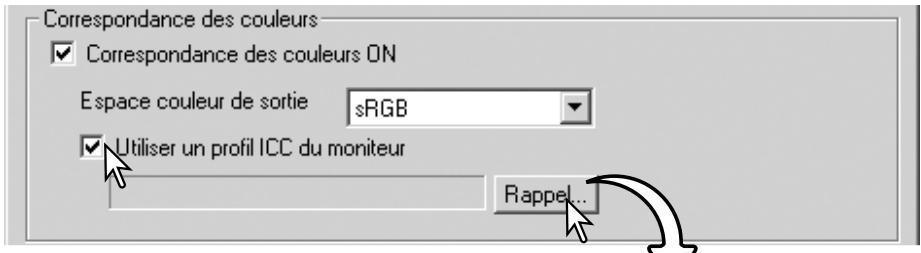 KONICA MINOLTA DIMAGE SCAN DUAL IV - Réglage de profil d'écran ICC - 1