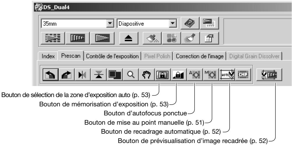 KONICA MINOLTA DIMAGE SCAN DUAL IV - Fonctions complémentaires de prévisualisation - 1