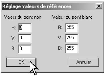 KONICA MINOLTA DIMAGE SCAN DUAL IV - Réglage des valeurs de point blanc et noir - 2