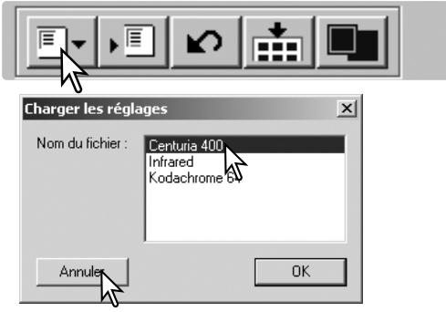 KONICA MINOLTA DIMAGE SCAN DUAL IV - Rappel des réglages d'exposition - 1