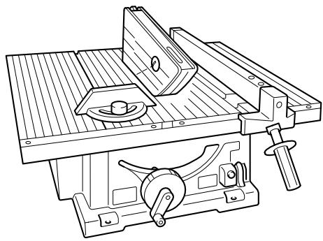 MAKITA 2702 - Table Saw Scie de table Sierra de Banco - 1