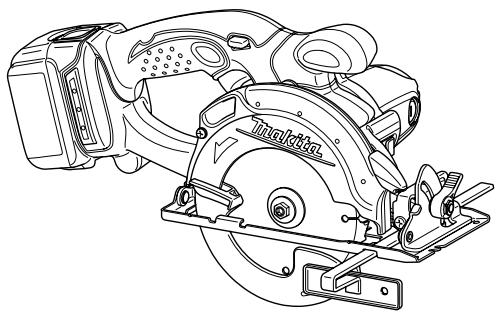 MAKITA BSS501 - Cordless Circular Saw Scie circulaire sans fil Sierra sin Cordon - 2