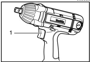 MAKITA BTW200 - Accionamento del interruptor - 1