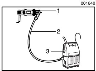 MAKITA 3706 - Raccordement à un aspirateur ou à un collecteur de poussières Makita - 2