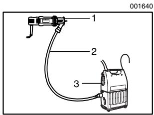 MAKITA 3706 - Conexión a un aspirador o colector de polvo Makita - 2