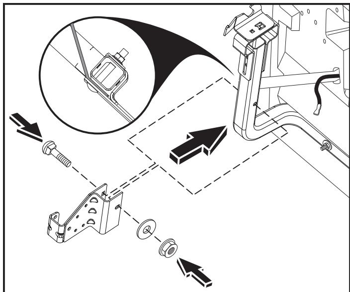 MCCULLOCH 532 43 20-32 - AQUI COMIENZAN LAS INSTRUCCIONES DE MONTAJE PARA TRACTORES EQUIPADOS CON EL SISTEMA DE DESCARGA ELECTRICO. - 1