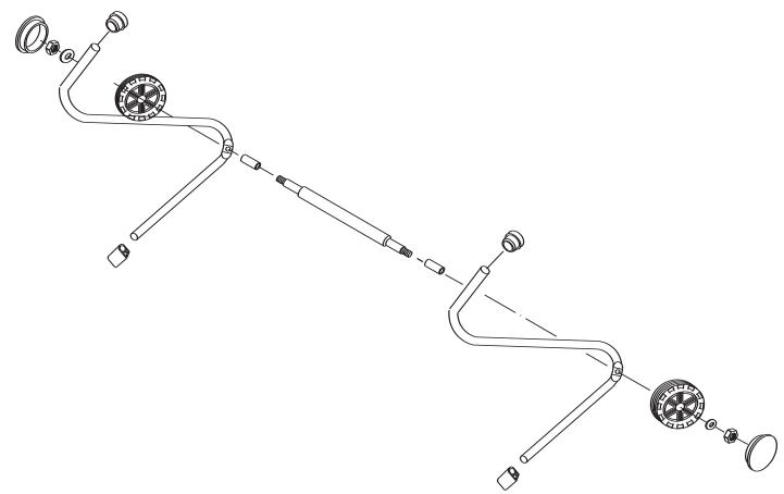 MCCULLOCH MCS2003 - 3-1. CONNECTING WHEEL ASSEMBLY - 1