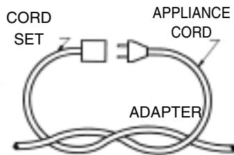 MCCULLOCH MCS2003 - Method of securing extension cord - 1