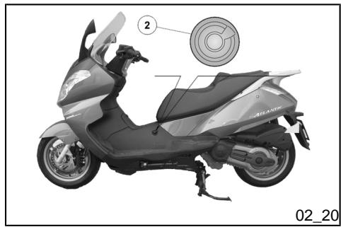 APRILIA ATLANTIC 500 SPRINT - \section*{Caracteristiques techniques} - 1