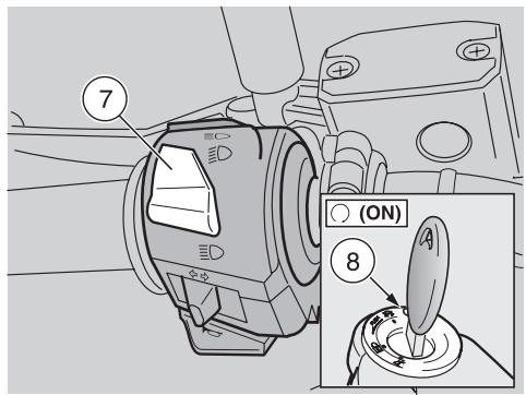 APRILIA ETV MILLE CAPONORD ABS - CONTROLE DU FAISCEAU LUMINEUX VERTICAL - 1