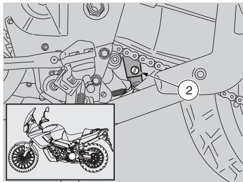 APRILIA ETV MILLE CAPONORD ABS - SUSPENSION ARRIERE - 1