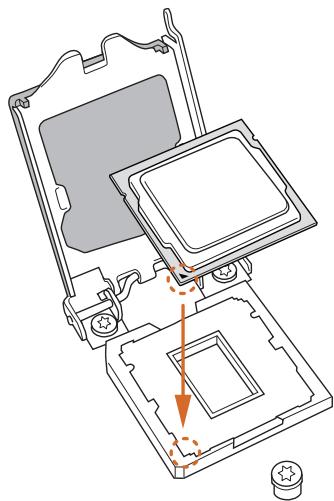 ASROCK B85M, B85M-HDS, B85M-ITX - Installing the CPU - 4