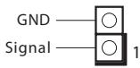 ASROCK B85M, B85M-HDS, B85M-ITX - 系统面板接脚 - 15