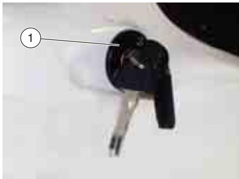 APRILIA QUASAR 50 - CONTROLS ON LEFT HANDLEBAR - 1