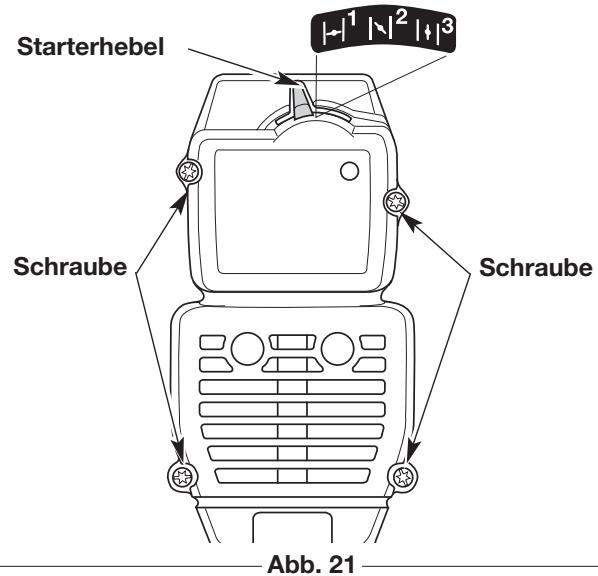 MTD BV3100 - Einsetzen des Gehäuses des Luftfilters/Abgasrohrs - 1