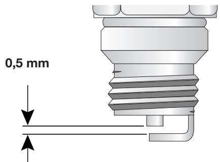 MTD BV3100 - SOSTITUZIONE DELLA CANDELA - 1