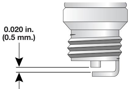 MTD BV3100 - REPLACING THE SPARK PLUG - 1