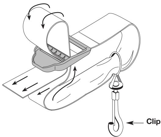 MTD BV3100 - INSTALLING AND ADJUSTING THE SHOULDER HARNESS - 1