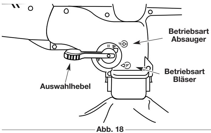 MTD BV3100 - BENUTZUNG ALS ABSAUGER - 1