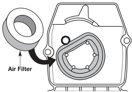 MTD BV3100 - Reinstalling the Air Filter/Muffler Cover - 2