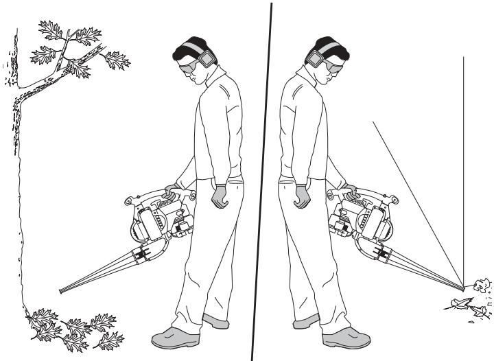 MTD MB320BV - PROCEDIMIENTO DE OPERACION PARA LA SOPLADORA - 1