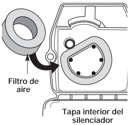 MTD MB320BV - Limpieza del Filtro de Aire - 1