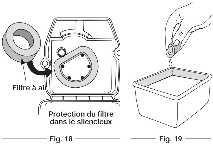 MTD MB320BV - Nettoyage du filtré á AIRE - 1