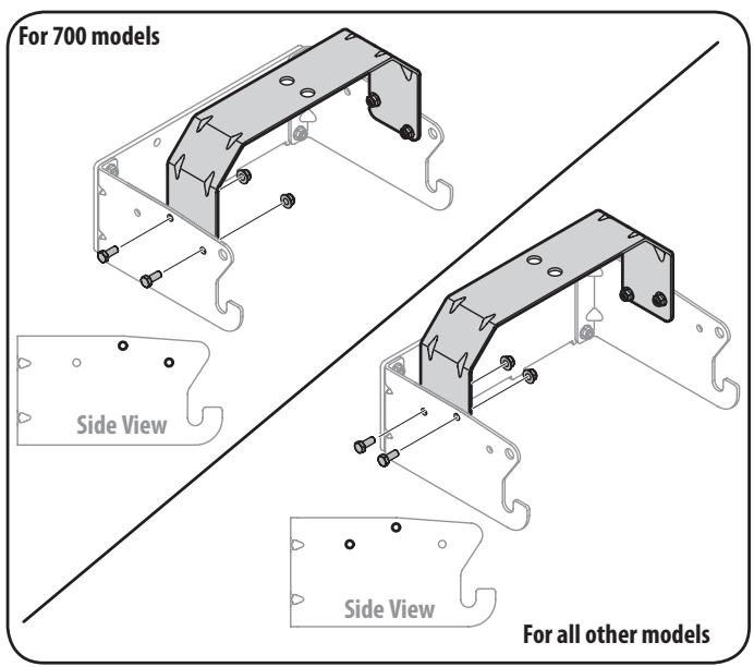 MTD OEM-190-180A - Assemble Mounting Brackets - 2