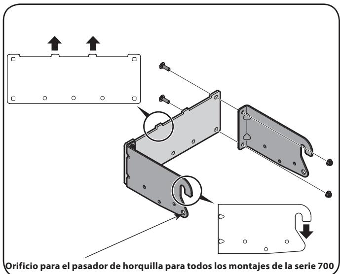 MTD OEM-190-180A - Armado de las ménsulas de montaje - 2