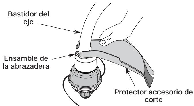 MTD TB32CS - INSTALACION DEL PROTECTOR ACCESORIO DE CORTE - 2