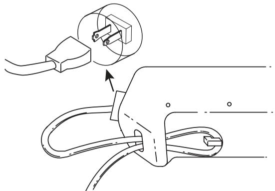 MTD TB32CS - CONNECTING THE CORD - 1