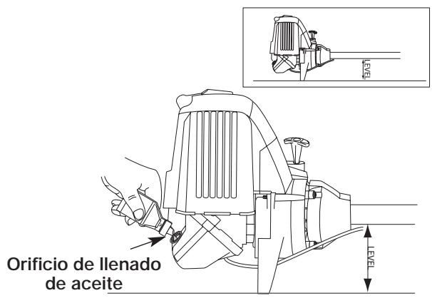 MTD YM26SS - CARGA DE ACEITE EN EL CARTER DEL CIGUENAL - USO INICIAL - 3