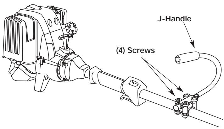 MTD YM26SS - ADJUSTING THE J-HANDLE - 1