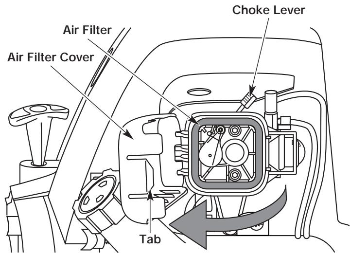MTD YM26SS - AIR FILTER MAINTENANCE - 2