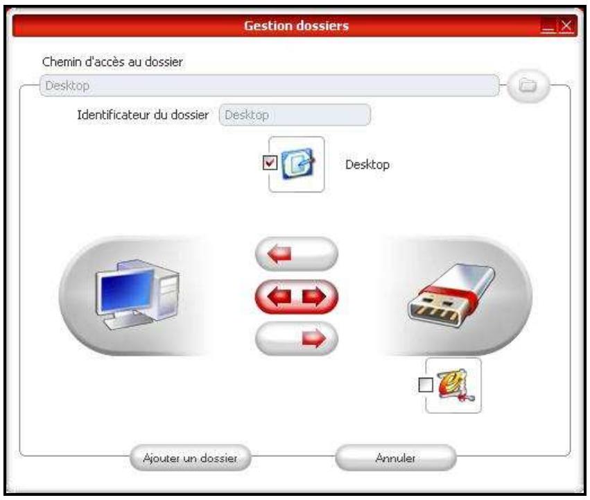 TRANSCEND JETFLASH 700 - Synchronisation des dossiers - 3