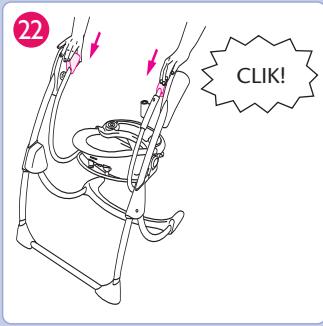 GRACO SILHOUETTE - Attaching Seat to Frame - 2