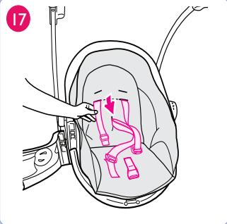 GRACO SILHOUETTE - Attaching Seat Pad - 1
