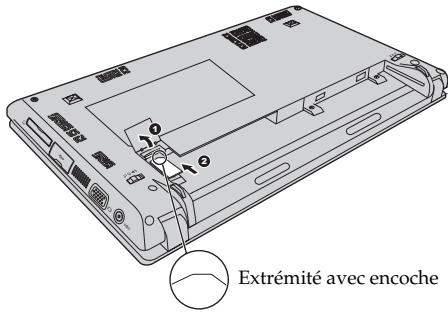 LENOVO IDEAPAD S10-3S - Insertion de la carte SIM - 2