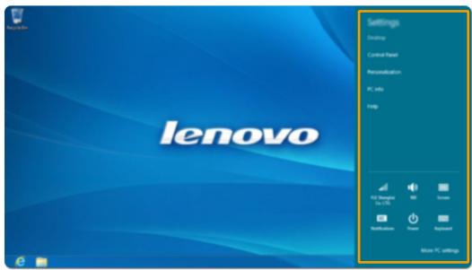 LENOVO YOGA 11S (59373588) - Icône paramètres - 1