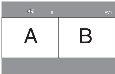 HITACHI 42PD5100 - Activer le Mode 12 images à partir de l'écran TV - 1