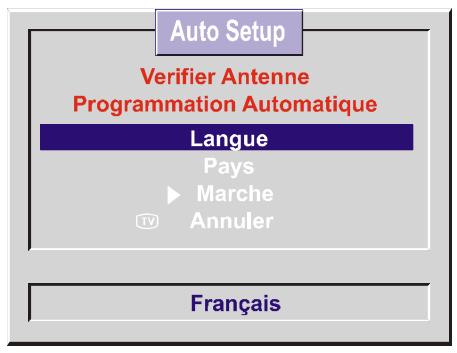 HITACHI C2125T - APS (Recherche Automatique des Chaines) - 1